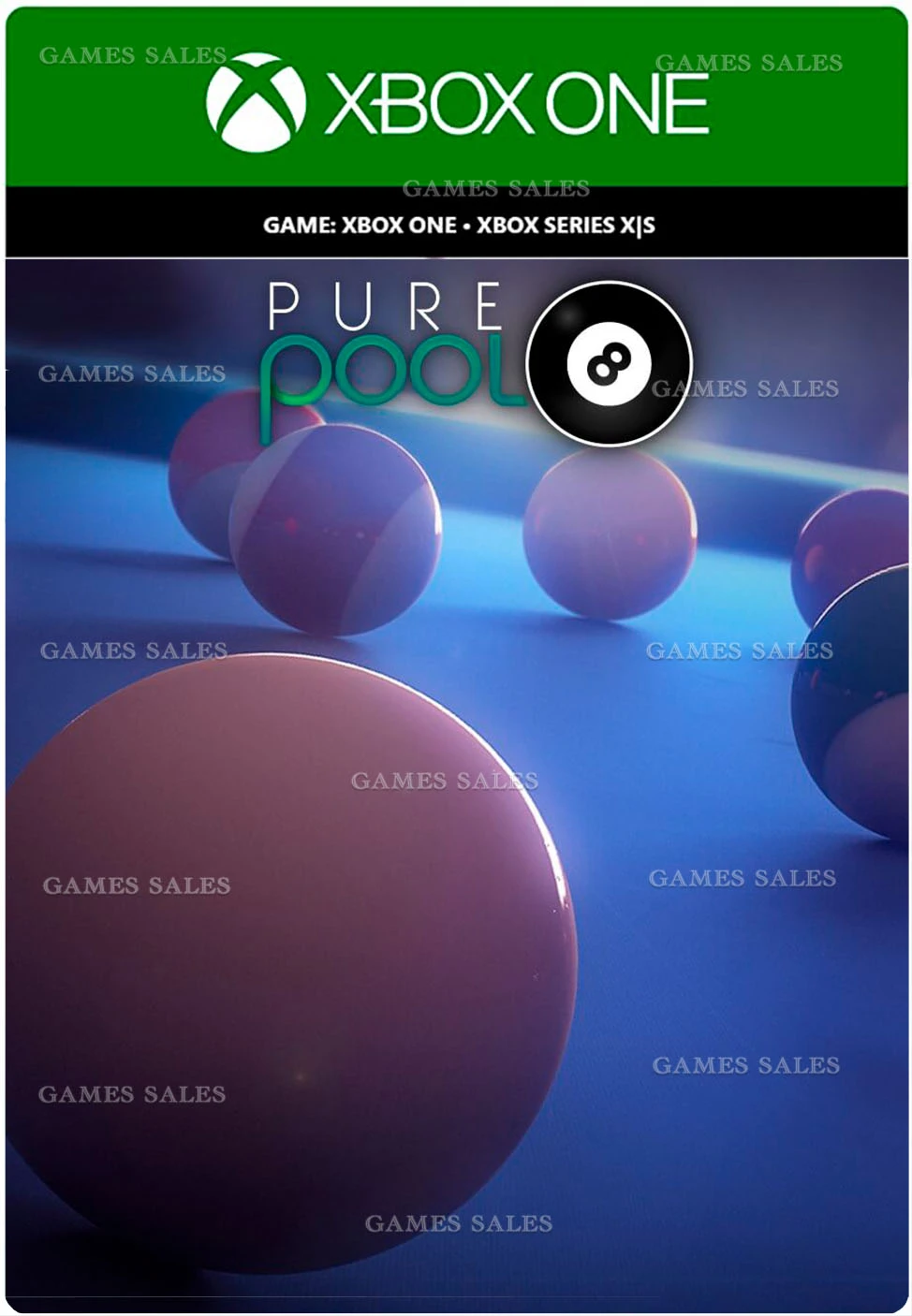 ✅❤️PURE POOL❤️XBOX ONE|XS🔑KEY✅