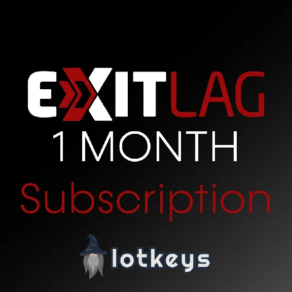 ExitLag - 1 Month Subscription (Global) 🌍