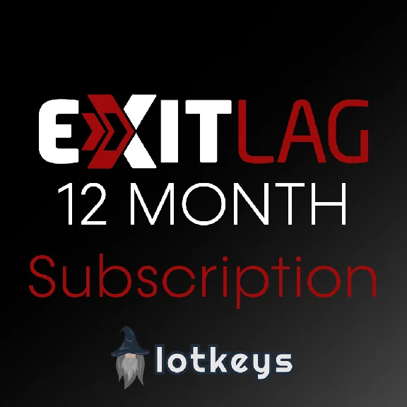 ExitLag - 12 Month Subscription (Global) 🌍