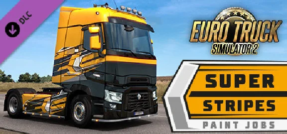 Euro Truck Simulator 2 - Super Stripes Paint Jobs Pack