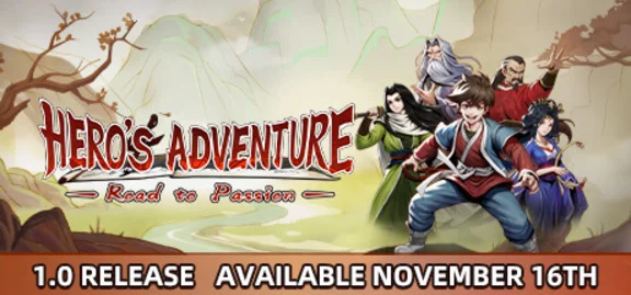 Hero´s Adventure:Road to Passion * STEAM RU ⚡
