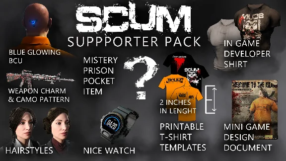 SCUM Deluxe DLC * STEAM RUSSIA🔥AUTODELIVERY