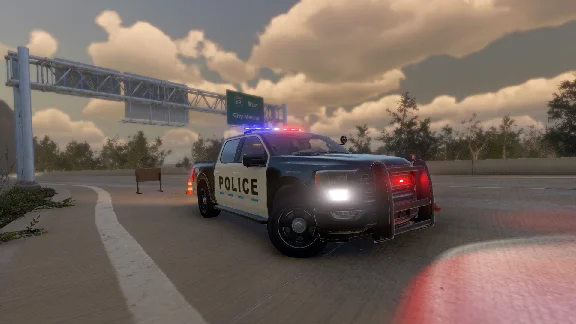 Flashing Lights: Pickup Truck Triple Pack (Police, Fire
