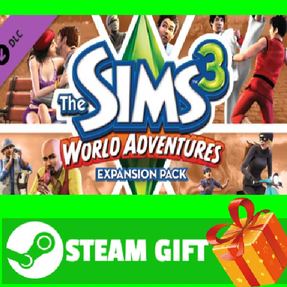 ⭐️ALL COUNTRIES⭐️ The Sims 3 World Adventures STEAM GIF