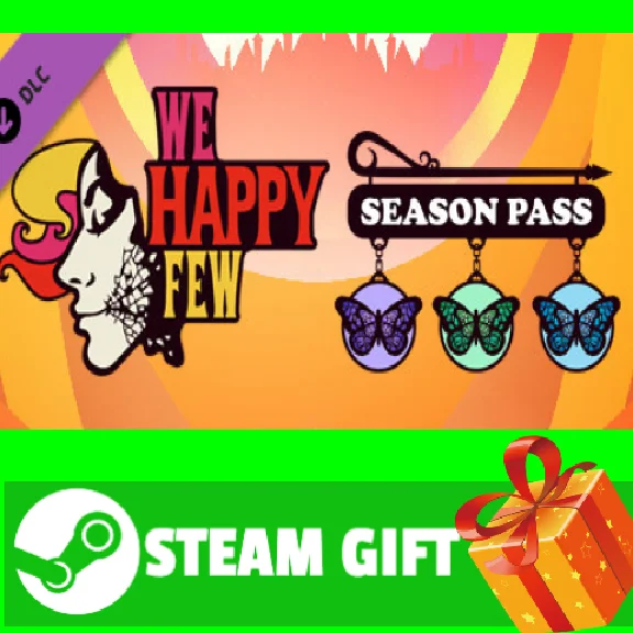 ⭐️ALL COUNTRIES⭐️ We Happy Few Season Pass STEAM GIFT