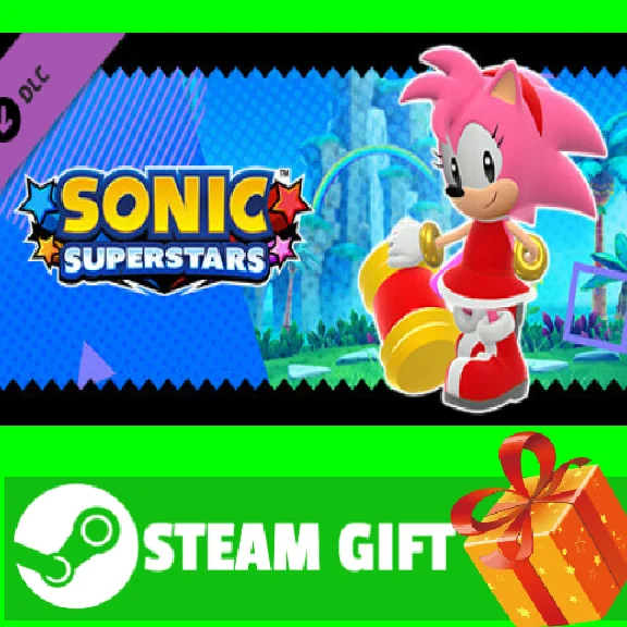 ⭐️GIFT STEAM⭐️ SONIC SUPERSTARS Modern Amy Costume