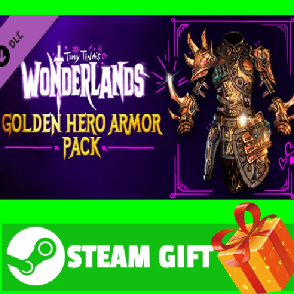 ⭐️ Tiny Tina´s Wonderlands Golden Hero Armor Pack