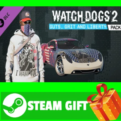 ⭐️ Watch_Dogs 2 Guts Grit and Liberty Pack STEAM
