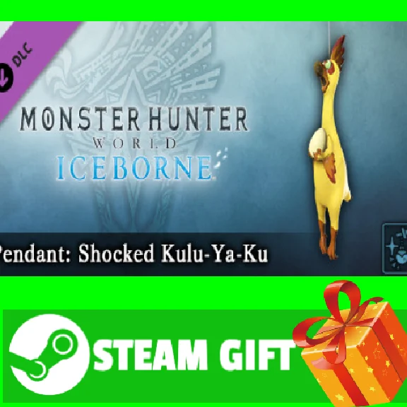 ⭐️ Monster Hunter World Iceborne Pendant Shocked Kulu-Y