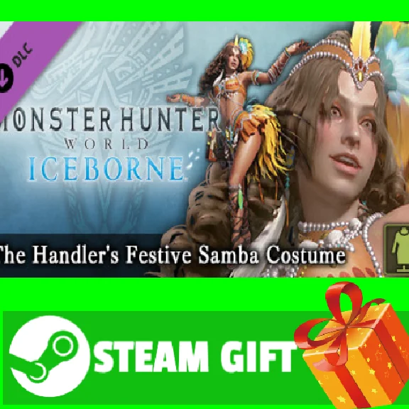 ⭐️ Monster Hunter World The Handler´s Festive Samba Cos