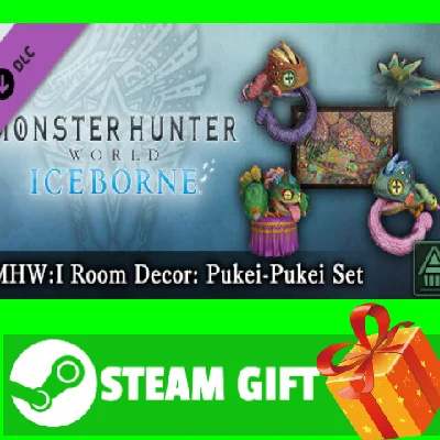 ⭐️ Monster Hunter World Iceborne MHWI Room Decor Pukei-