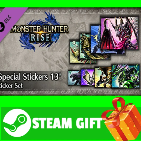 ⭐️ Monster Hunter Rise "Special Stickers 13" sticker se