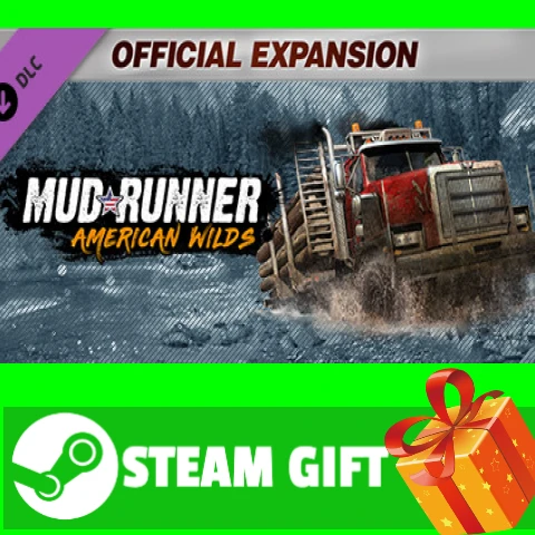 ⭐️GIFT STEAM⭐️ MudRunner American Wilds Expansion