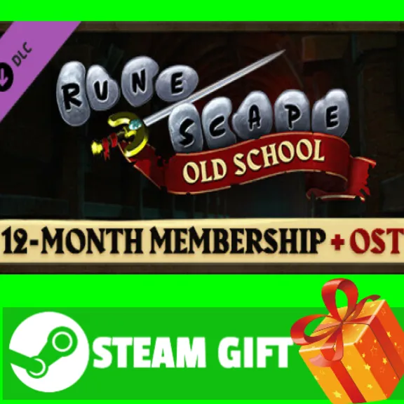 ⭐️ Old School RuneScape 12-Month Membership + OST