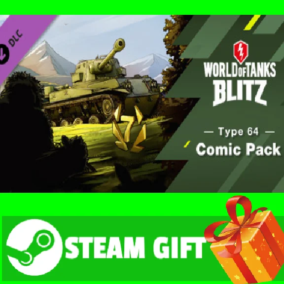 ⭐️ World of Tanks Blitz - Type 64 Comic Pack STEAM
