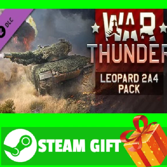 ⭐️ALL COUNTRIES⭐️ War Thunder Leopard 2A4 Pack STEAM