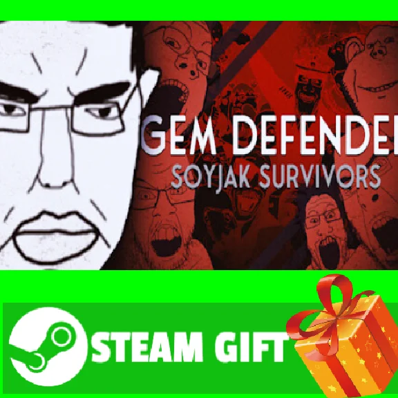 ⭐️ВСЕ СТРАНЫ⭐️ Gem Defender: Soyjak Survivors STEAM