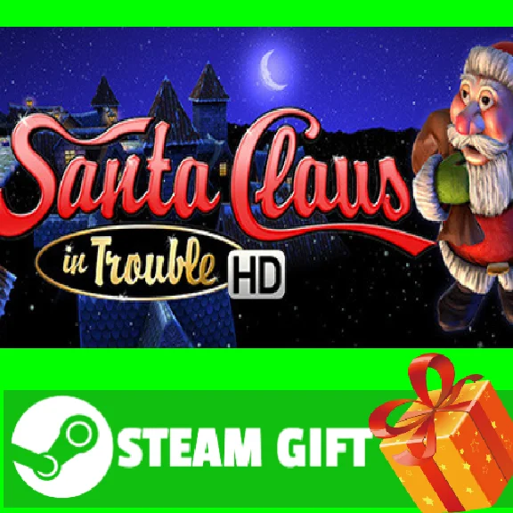 ⭐️ALL COUNTRIES⭐️ Santa Claus in Trouble (HD) STEAM GIF