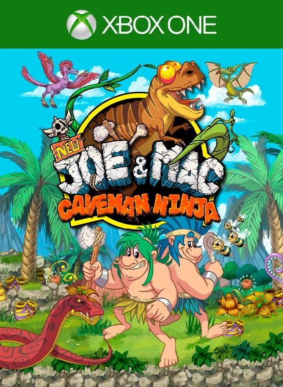 ❗NEW JOE & MAC - CAVEMAN NINJA❗XBOX ONE/X|S🔑КЛЮЧ❗