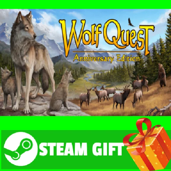 ⭐️ALL COUNTRIES⭐️ WolfQuest Anniversary Edition STEAM