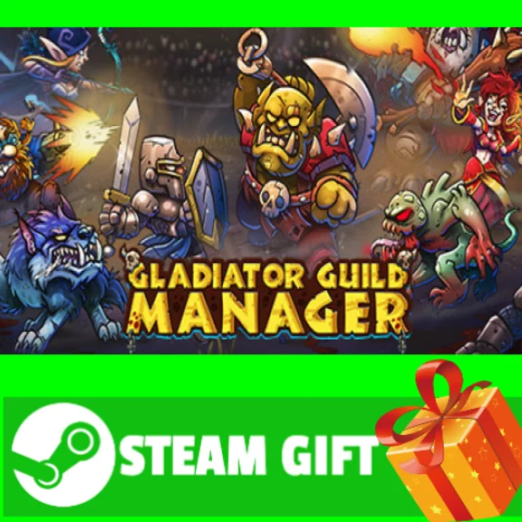 ⭐️ВСЕ СТРАНЫ+РОССИЯ⭐️ Gladiator Guild Manager STEAM