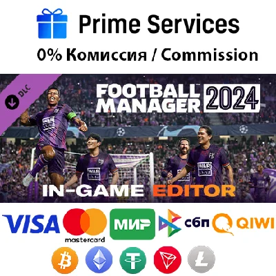 🌀Football Manager 2024 Editor STEAM🎁AUTO •UAH 💳0%