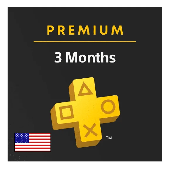 PlayStation Plus (PS PLUS) PREMIUM - 3 months (USA)