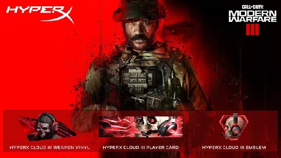 HyperX PACK for CALL OF DUTY Modern Warfare 3 COD MW3