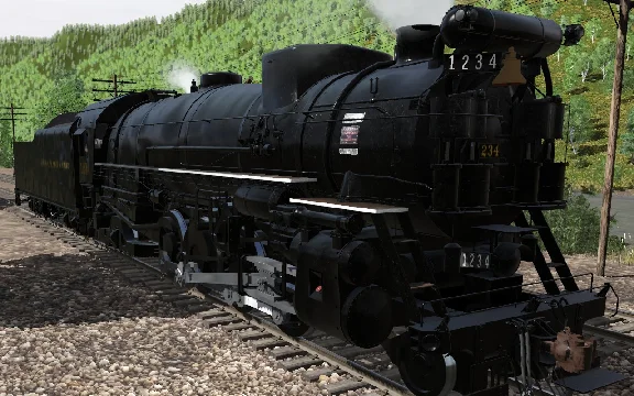 Trainz 2022 DLC - Chesapeake & Ohio K3-K3a 2-8-2