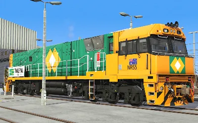 Trainz 2022 DLC - NR Class Locomotive - Trailerail Rail