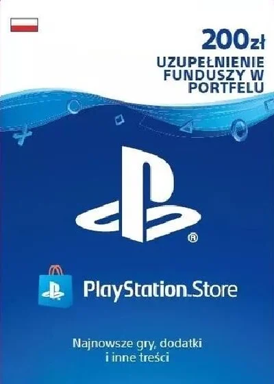 🎁 PSN Польша карта пополнения на 200 zl (PLN) 🔥
