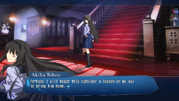 MELTY BLOOD: TYPE LUMINA - Akiha Tohno Round Announceme