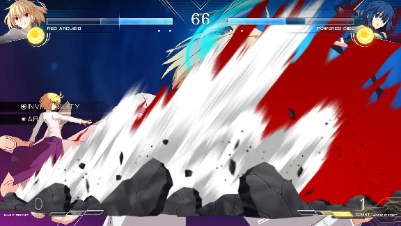 MELTY BLOOD: TYPE LUMINA - Red Arcueid Round Announceme