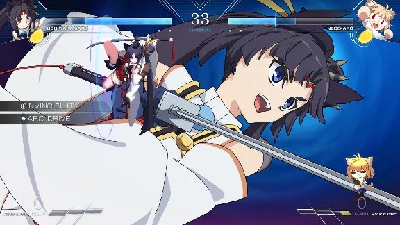 MELTY BLOOD: TYPE LUMINA - Ushiwakamaru Round Announcem