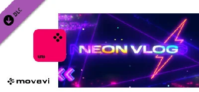 Movavi Video Editor 2024 - Neon Vlog Pack DLC