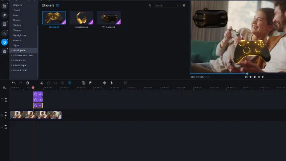 Movavi Video Editor 2024 - Good Game Pack DLC