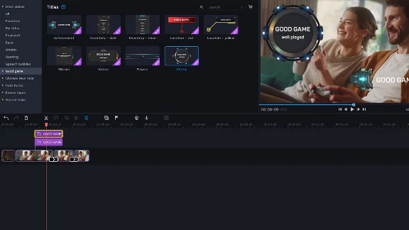 Movavi Video Editor 2024 - Good Game Pack DLC
