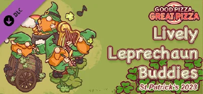 Good Pizza, Great Pizza - Lively Leprechaun Buddies - S