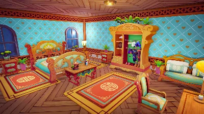 My Time at Sandrock Набор дальневосточной мебели STEAM