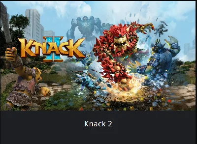 💥Knack 2 🔵 PS4 / PS5 🔴TR🔴