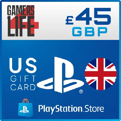 🔻PSN 45 GBP (GBP) UK  Gift-Card