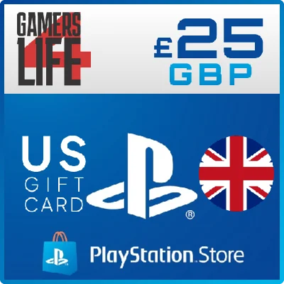 🔻PSN 25 GBP (GBP) UK  Gift-Card