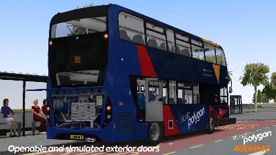 OMSI 2 Add-On Studio Polygon 400 MMC Pack DLC