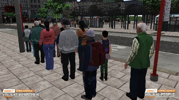 OMSI 2 Add-on Downloadpack Vol. 5 – KI-Menschen DLC