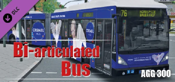 OMSI 2 Add-On Doppelgelenkbus AGG 300 DLC * STEAM RU🔥