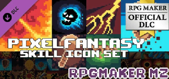 RPG Maker MZ - Pixel Fantasy Skill Icon Set DLC