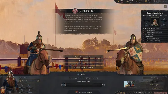 Crusader Kings III: Tours & Tournaments DLC