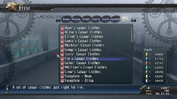 The Legend of Heroes: Trails of Cold Steel - Fie´s Casu