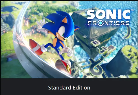 💥Sonic Frontiers 🔵 PS5/PS4 🔴TR🔴