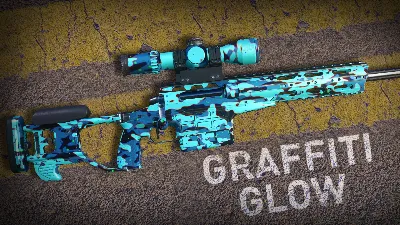 Sniper Ghost Warrior Contracts 2 - Graffiti Glow Skin